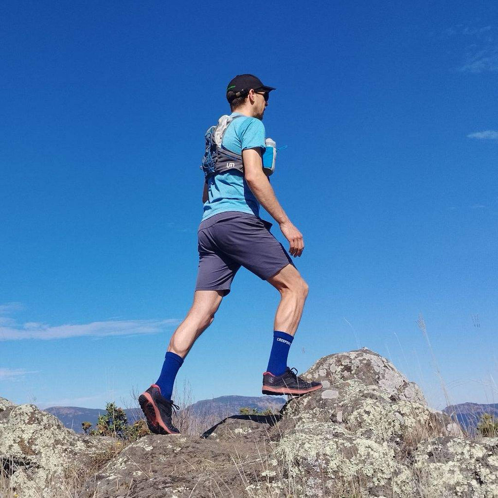 Creepers Blue toe socks, limited edition color release