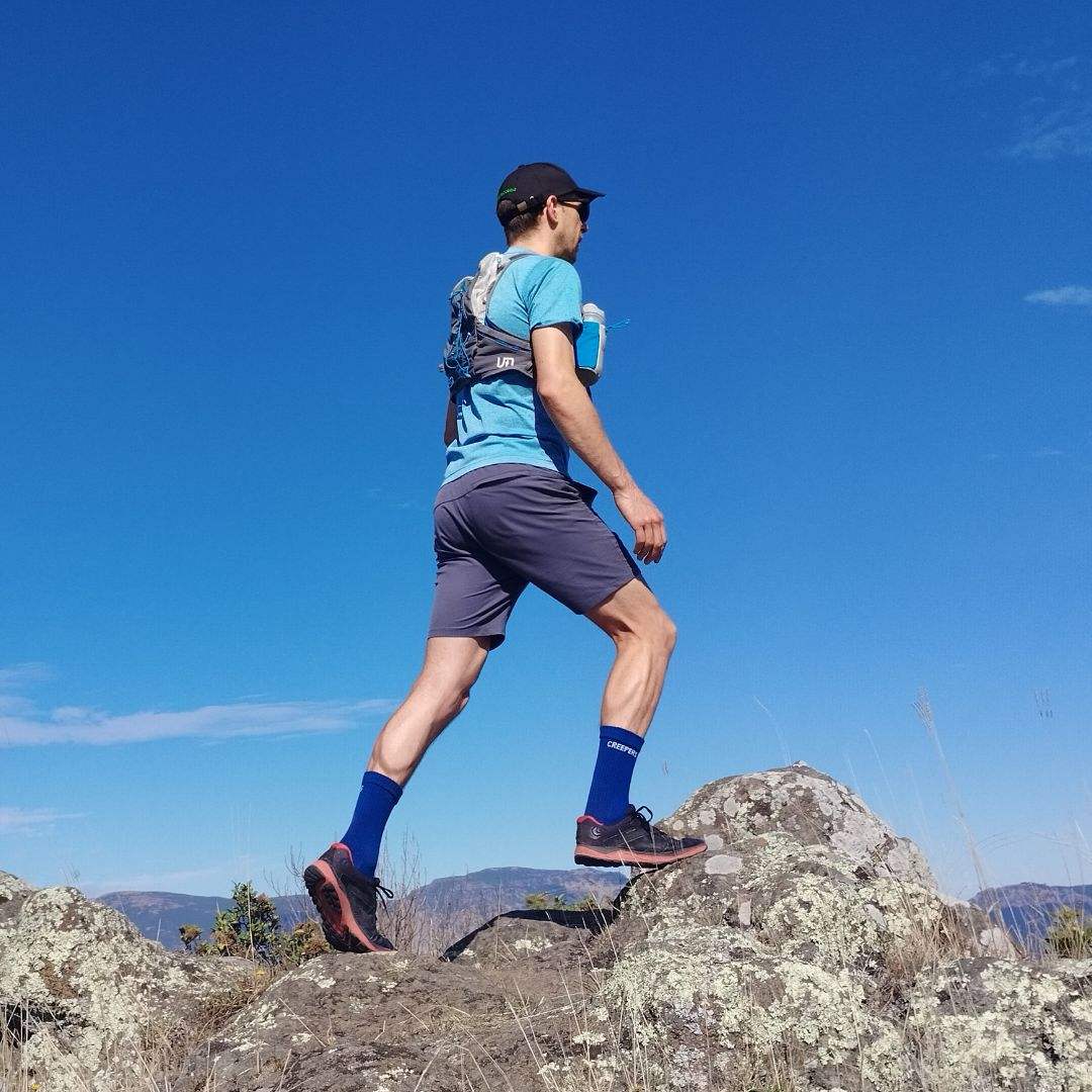 Creepers Blue toe socks, limited edition color release